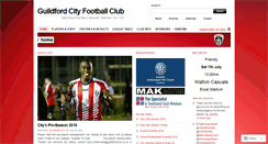 Desktop Screenshot of guildfordcityfc.co.uk