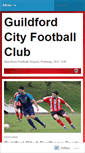 Mobile Screenshot of guildfordcityfc.co.uk